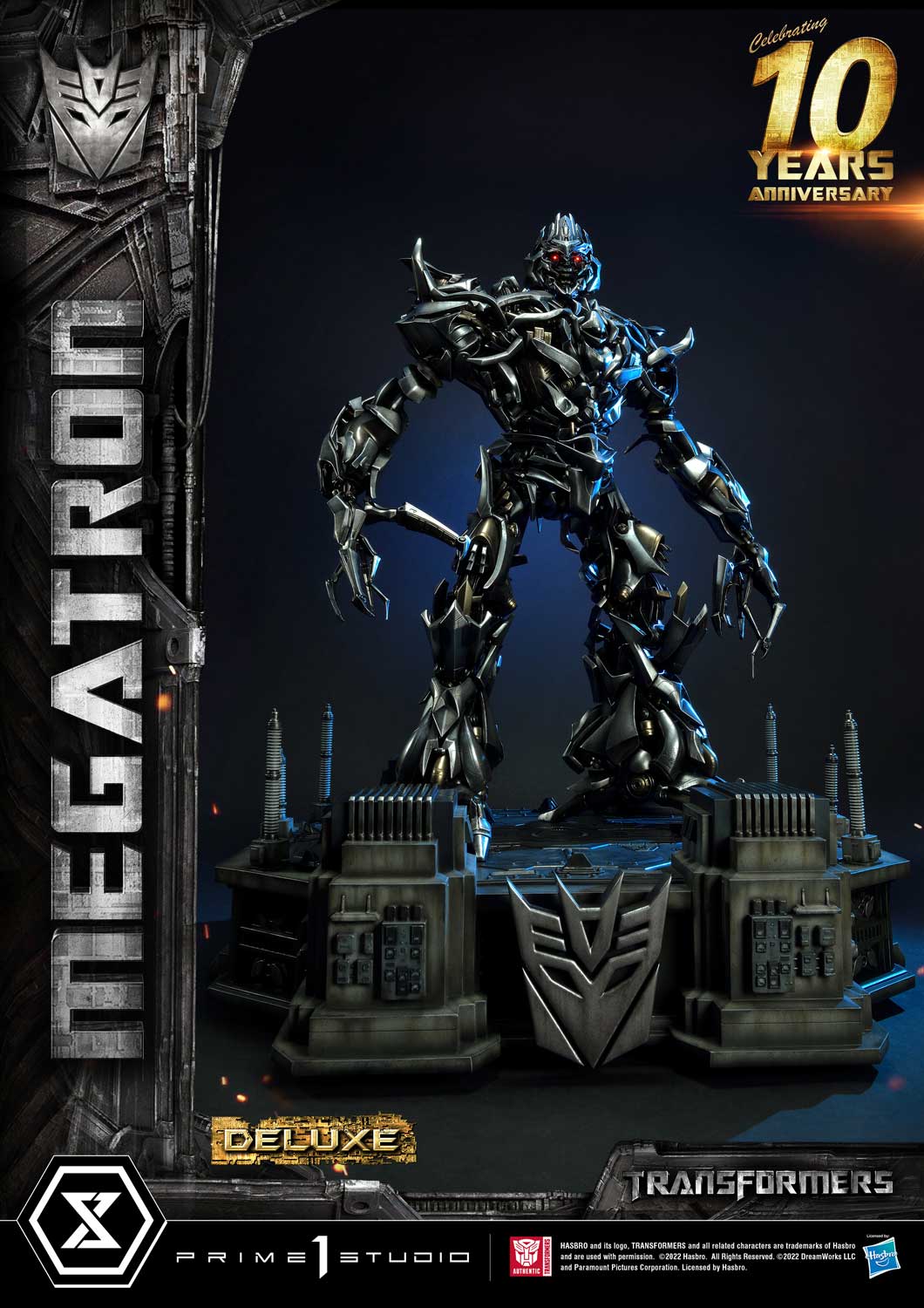 Prime 1 Studio 2007 Megatron Ultimate Bonus Version, More